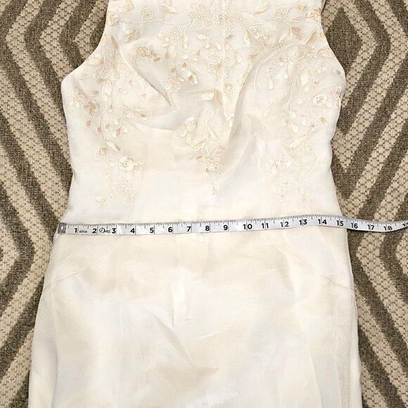 Venus White Embroidered 2pc Wedding Dress 12 - Picture 12 of 14